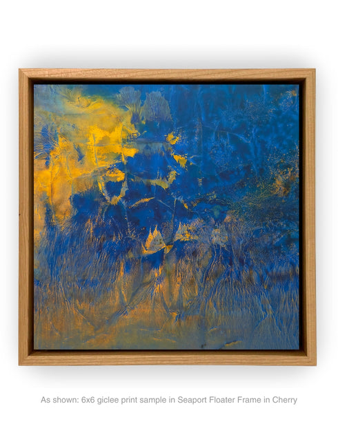 Convection | Framed Giclee Print on Canvas